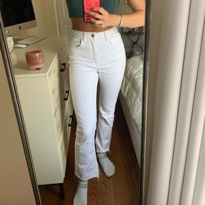 Zara white jeans
